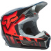 Pánská přilba Fox V1 Trice Helmet, Ece Grey/Oragne 