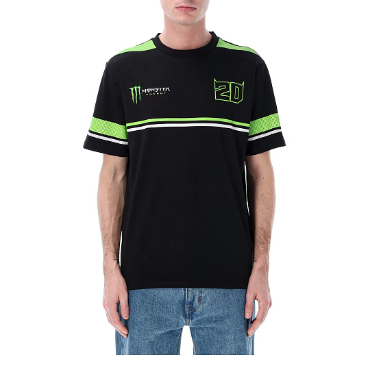 triko Fabio QUARTARARO - MONSTER ENERGY (černá,zelená)