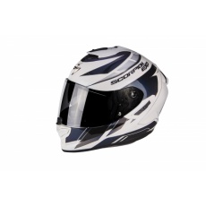 Moto přilba SCORPION EXO-1400 AIR CUP perleťově bílo/modrý chameleon Moto přilba SCORPION EXO-1400 AIR CUP perleťově bílo/modrý chameleon