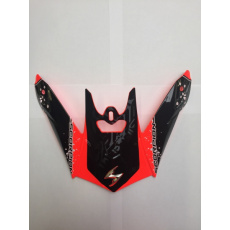 Kšilt SCORPION VX-20 AIR QUARTZ neonově červený Kšilt SCORPION VX-20 AIR QUARTZ neonově červený
