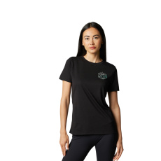 Dámské triko Fox Caveaut Ss Tech Tee Black Dámské triko Fox Caveaut Ss Tech Tee Black