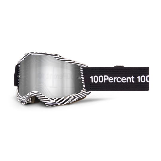 ACCURI 2, 100% brýle SAMBA, stříbrné plexi