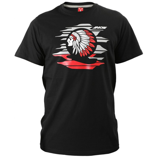 triko APACHE Indián vel. S černá