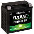 baterie 12V, YHD14HL-BS, YTX14L-BS GEL, 14Ah, 220A,bezúdržbová GEL technologie, FULBAT 150x87x145 (aktivovaná ve výrobě)