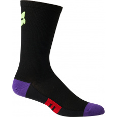 Pánské cyklo ponožky Fox 8" Flexair Merino Sock Celz Black Pánské cyklo ponožky Fox 8" Flexair Merino Sock Celz Black