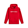 mikina WORDMARK HOODIE 3, ALPINESTARS (červená/bílá)