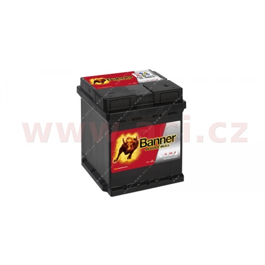 42Ah baterie, 390A, pravá BANNER Power Bull 175x175x190