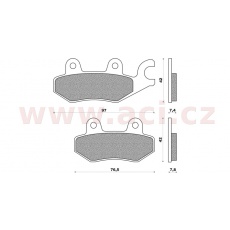 brzdové destičky (směs ROAD TOURING SINTERED) NEWFREN (2 ks v balení) brzdové destičky (směs ROAD TOURING SINTERED) NEWFREN (2 ks v balení)