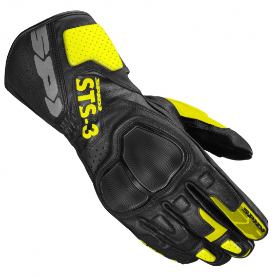 rukavice STS-3, SPIDI (černá/žlutá fluo)