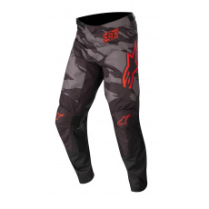 kalhoty RACER TACTICAL 2022, ALPINESTARS, dětské (černá/šedá maskáčová/červená fluo) kalhoty RACER TACTICAL 2022, ALPINESTARS, dětské (černá/šedá maskáčová/červená fluo)