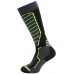 lyžařské ponožky BLIZZARD Profi ski socks, black/anthracite/signal yellow