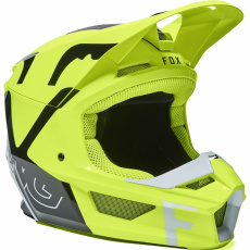 Pánská přilba Fox V1 Skew Helmet, Ece Fluo Yellow vel. M