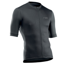 Pánské Bib šortky Northwave Active Jersey Short Sleeve  Black