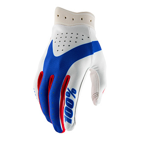 rukavice ITRACK, 100% - USA (červená/bílá/modrá) rukavice ITRACK, 100% - USA (červená/bílá/modrá)