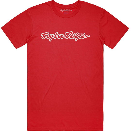 TLD TRIKO S KRÁTKÝM RUKÁVEM SIGNATURE SCARLET GLO (70191711)