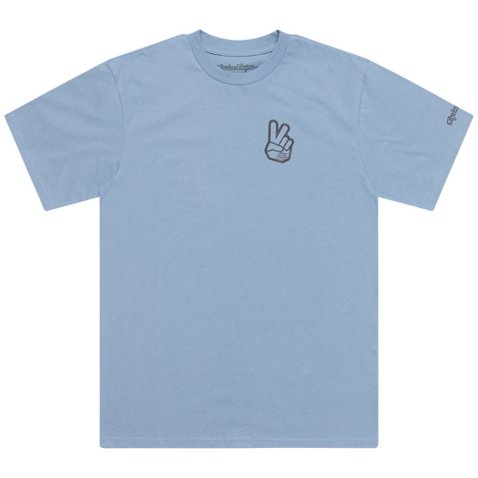 TLD TRIKO S KRÁTKÝM RUKÁVEM PEACE OUT SMOKE BLUE (70157306)