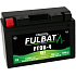 baterie 12V, YT9B-4 GEL, 8Ah, 120A, bezúdržbová GEL technologie 150x68x105, FULBAT (aktivovaná ve výrobě)