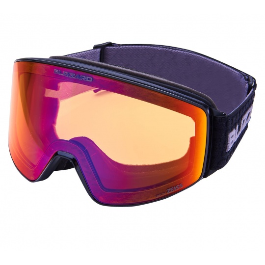 lyžařské brýle BLIZZARD Ski Gog. 931 MDAZWO, black matt, orange1, infrared REVO SONAR