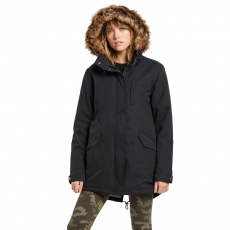 Dámská bunda Volcom ess Is More 5K Parka Black Dámská bunda Volcom ess Is More 5K Parka Black