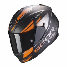 Moto přilba SCORPION EXO-510 AIR FERRUM matná černo/oranžovo/stříbrná Moto přilba SCORPION EXO-510 AIR FERRUM matná černo/oranžovo/stříbrná