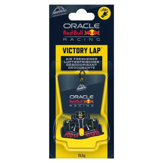 závěsná vůně do auta RED BULL Racing F1 (žlutá) 15,5 g