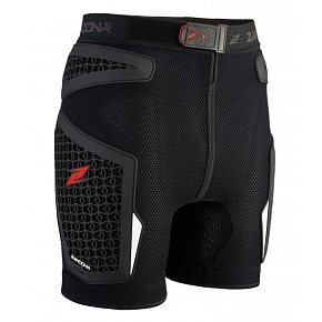 Šortky s výztuhami ZANDONA NETCUBE SHORTS 6056 černé Šortky s výztuhami ZANDONA NETCUBE SHORTS 6056 černé