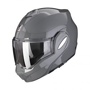 Moto přilba SCORPION EXO-TECH EVO solid cementově šedá Moto přilba SCORPION EXO-TECH EVO solid cementově šedá
