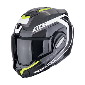 Moto přilba SCORPION EXO-TECH EVO CARBON COSY černo/fluo žlutá