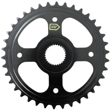 převodník BAFANG M210/M410 38 z, 3/32", černý převodník BAFANG M210/M410 38 z, 3/32", černý