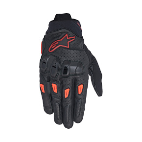 rukavice SP X 7, ALPINESTARS (černá/tmavě červená/červená) 2027 rukavice SP X 7, ALPINESTARS (černá/tmavě červená/červená) 2027