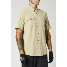 Pánský dres Fox Flexair Woven Ss Tan Pánský dres Fox Flexair Woven Ss Tan