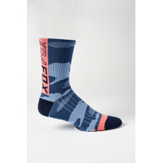 Cyklo ponožky Fox 6" Ranger Sock Blue Camo Cyklo ponožky Fox 6" Ranger Sock Blue Camo