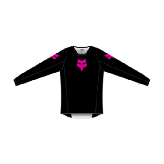 Dámský MX dres Fox Wmns Blackout Jersey  Black/Black