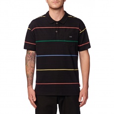Pánské triko Globe Appleyard Incline Polo Black Pánské triko Globe Appleyard Incline Polo Black