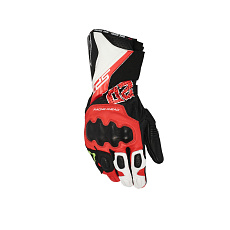 rukavice SP-3 FQ20 kolekce, ALPINESTARS (černá/červená fluo/bílá) 2026