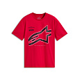 triko AUTHORITY CSF, ALPINESTARS (červená)