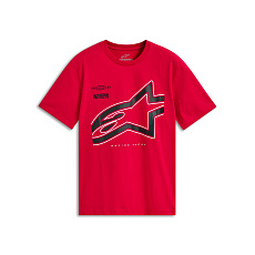 triko AUTHORITY CSF, ALPINESTARS (červená)