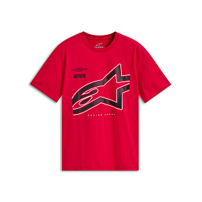 triko AUTHORITY CSF, ALPINESTARS (červená)