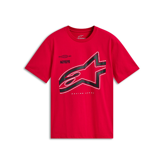 triko AUTHORITY CSF, ALPINESTARS (červená)