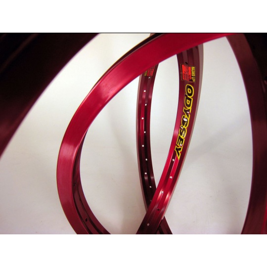 Odyssey Hazard Lite ráfek 20" Ano červený 36 (limitovaná edice)