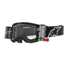 brýle VISION 8 CORP ROLL-OFF WIDE VISION, ALPINESTARS (černá, čiré plexi a roll-off systém) 2025 brýle VISION 8 CORP ROLL-OFF WIDE VISION, ALPINESTARS (černá, čiré plexi a roll-off systém) 2025