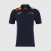Týmová polokošile Max Verstappen - Red Bull Racing F1 tmavě modrá - L