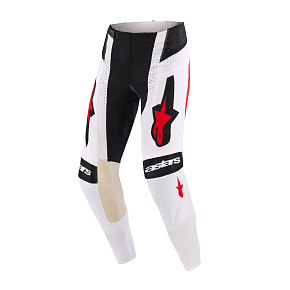kalhoty TECHSTAR KNIF, ALPINESTARS (černá/bílá/modrá/červená) 2026 kalhoty TECHSTAR KNIF, ALPINESTARS (černá/bílá/modrá/červená) 2026