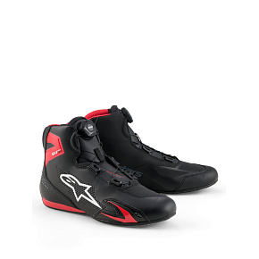boty CELER, ALPINESTARS (černá/červená/bílá) 2027