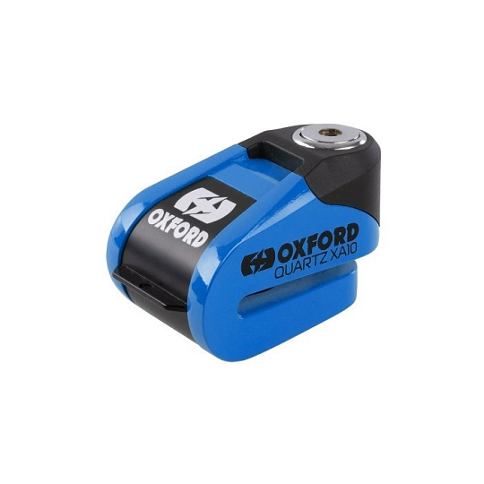 zámek kotoučové brzdy Quartz Alarm XA10 - Limitovaná edice, OXFORD (integrovaný alarm, modrý, průměr čepu 10 mm) zámek kotoučové brzdy Quartz Alarm XA10 - Limitovaná edice, OXFORD (integrovaný alarm, modrý, průměr čepu 10 mm)