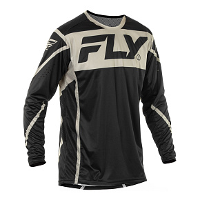 dres LITE, FLY RACING - USA 2025 (černá/šedá) dres LITE, FLY RACING - USA 2025 (černá/šedá)