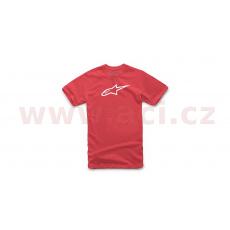 triko AGELESS CLASSIC TEE krátký rukáv, ALPINESTARS (červená/bílá) triko AGELESS CLASSIC TEE krátký rukáv, ALPINESTARS (červená/bílá)