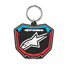 klíčenka PLATE, ALPINESTARS (černá/modrá/červená) klíčenka PLATE, ALPINESTARS (černá/modrá/červená)