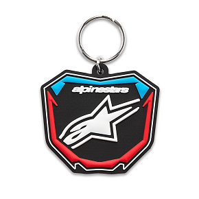 klíčenka PLATE, ALPINESTARS (černá/modrá/červená) klíčenka PLATE, ALPINESTARS (černá/modrá/červená)