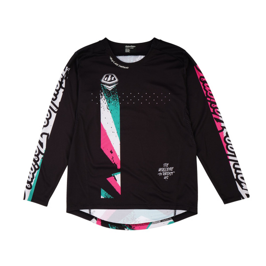 TLD DĚTSKÝ DRES S DLOUHÝM RUKÁVEM SPRINT FULL PULL BLACK (32403600)
